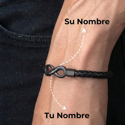 “Para Mi Hombre” Pulsera Infinito Eterno