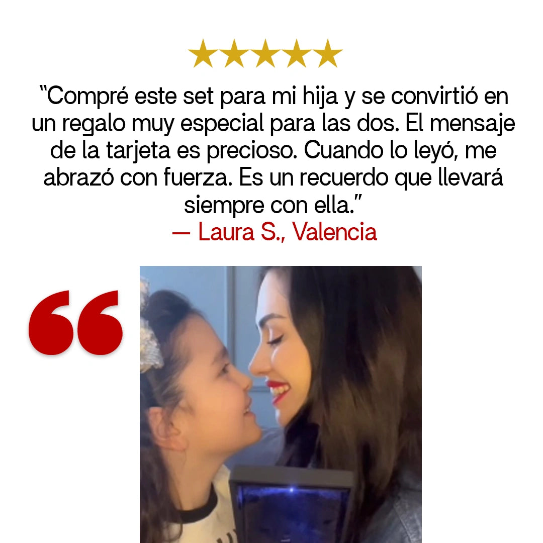 “Mi Guerira Hija” Collar Unión Eterna