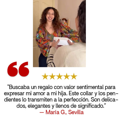 “Mi Guerira Hija” Collar Unión Eterna