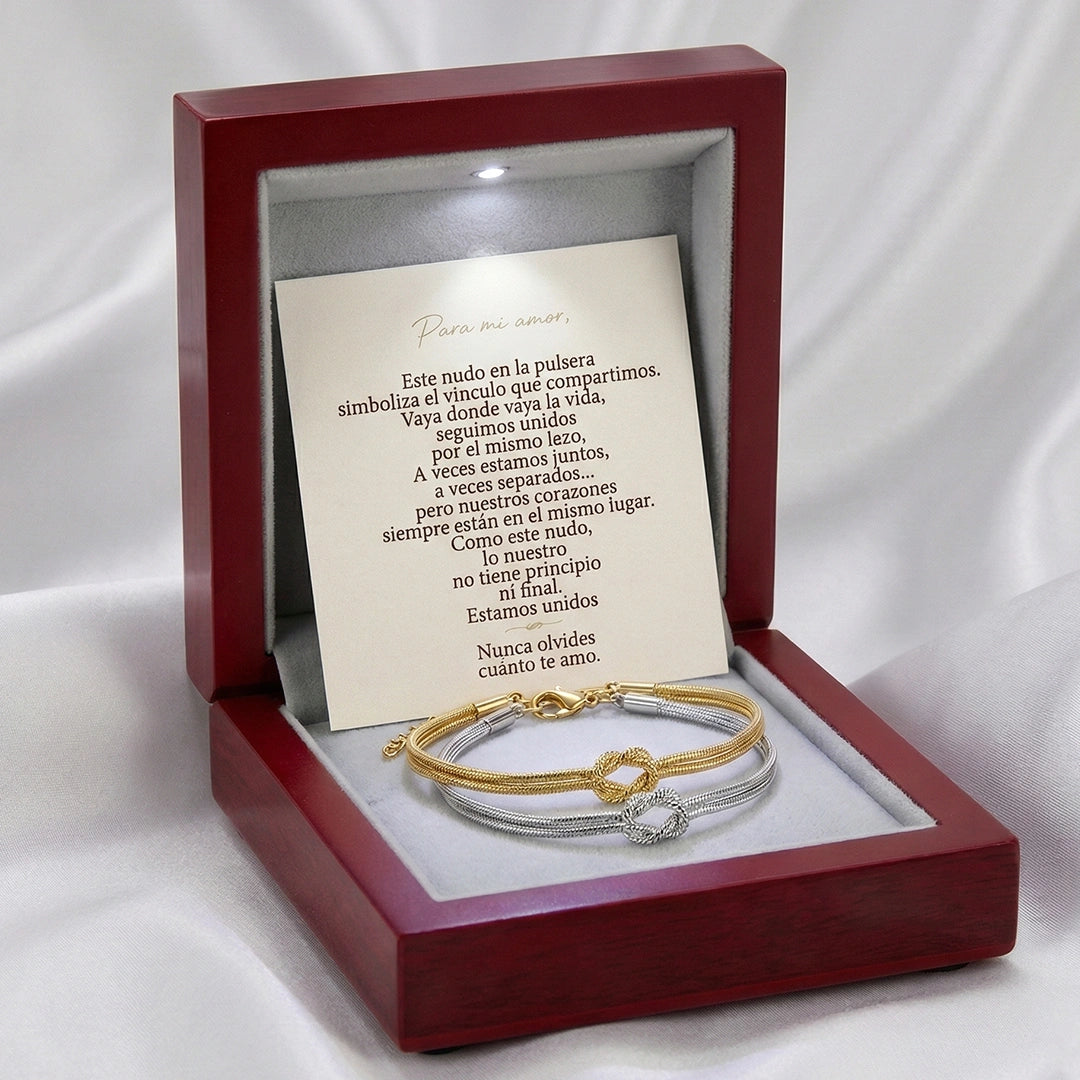“Para Mi Amor” Pulseras Unidos Para Siempre