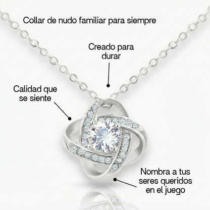 “Mi Guerira Hija” Collar Unión Eterna