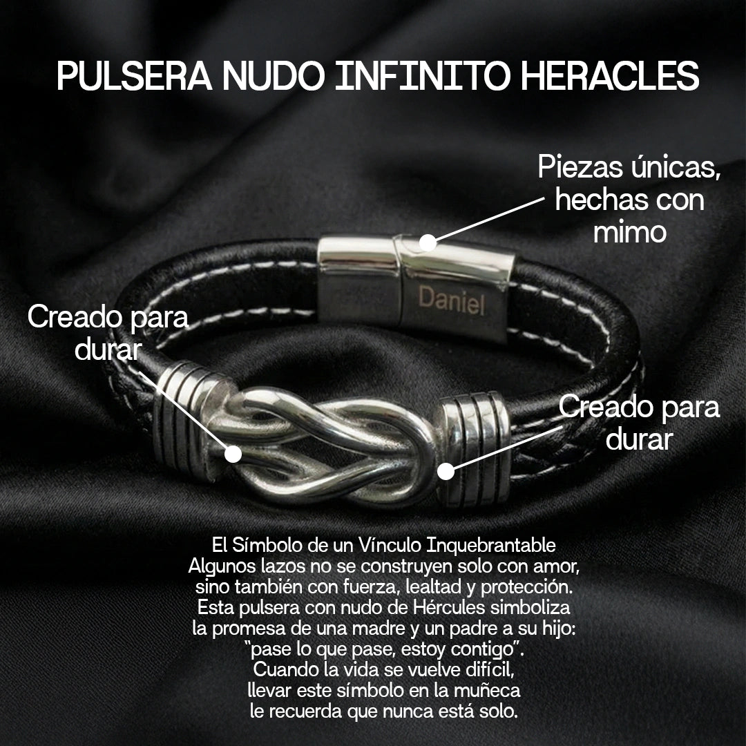 “A mi hijo” Pulsera Nudo Eterno