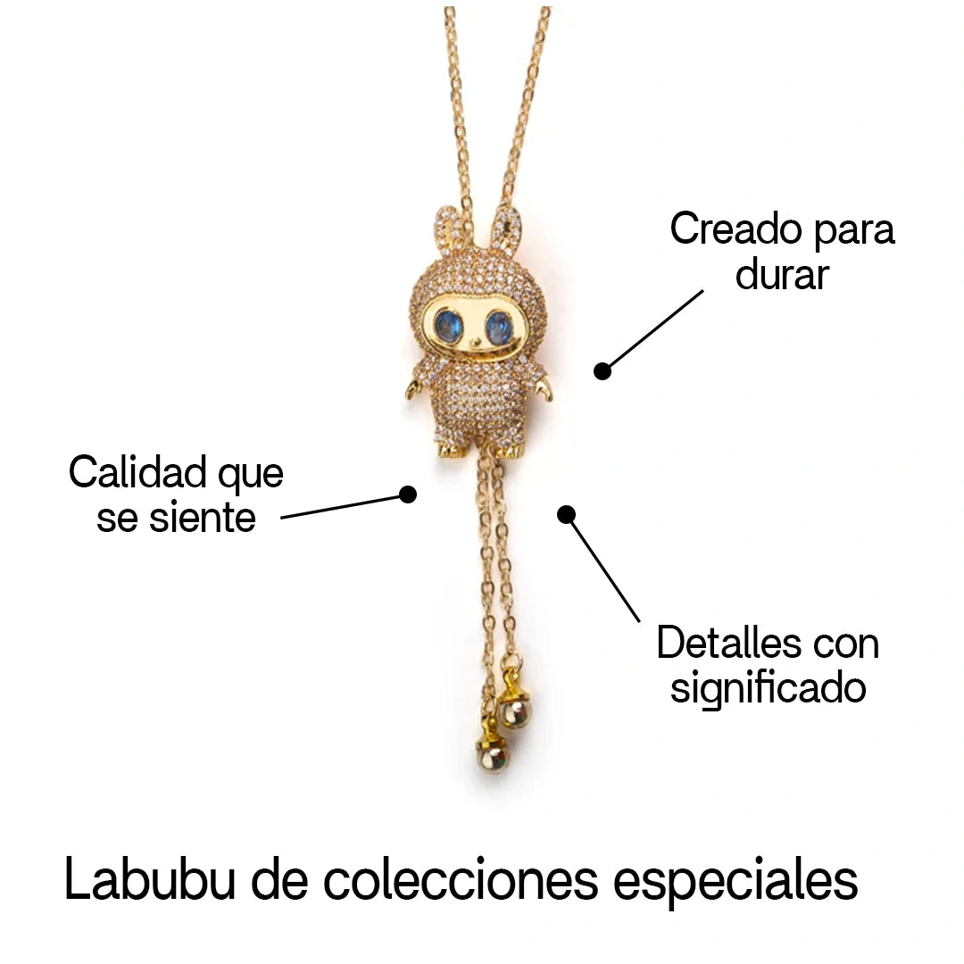 “A Mi Princesita” Collar Labubu Corazón