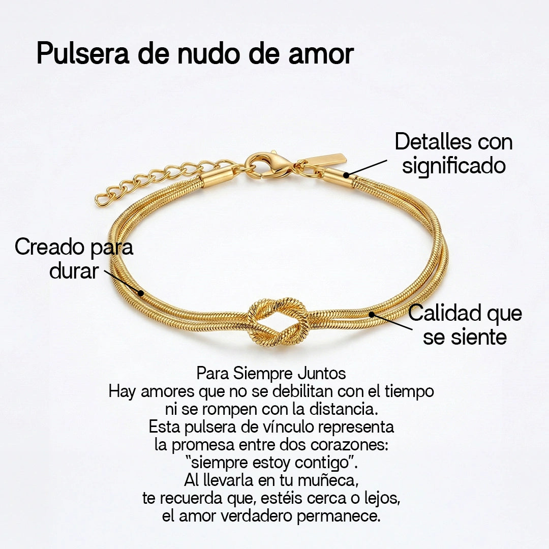 “Para Mi Amor” Pulseras Unidos Para Siempre