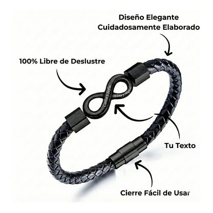 “Para Mi Hombre” Pulsera Infinito Eterno