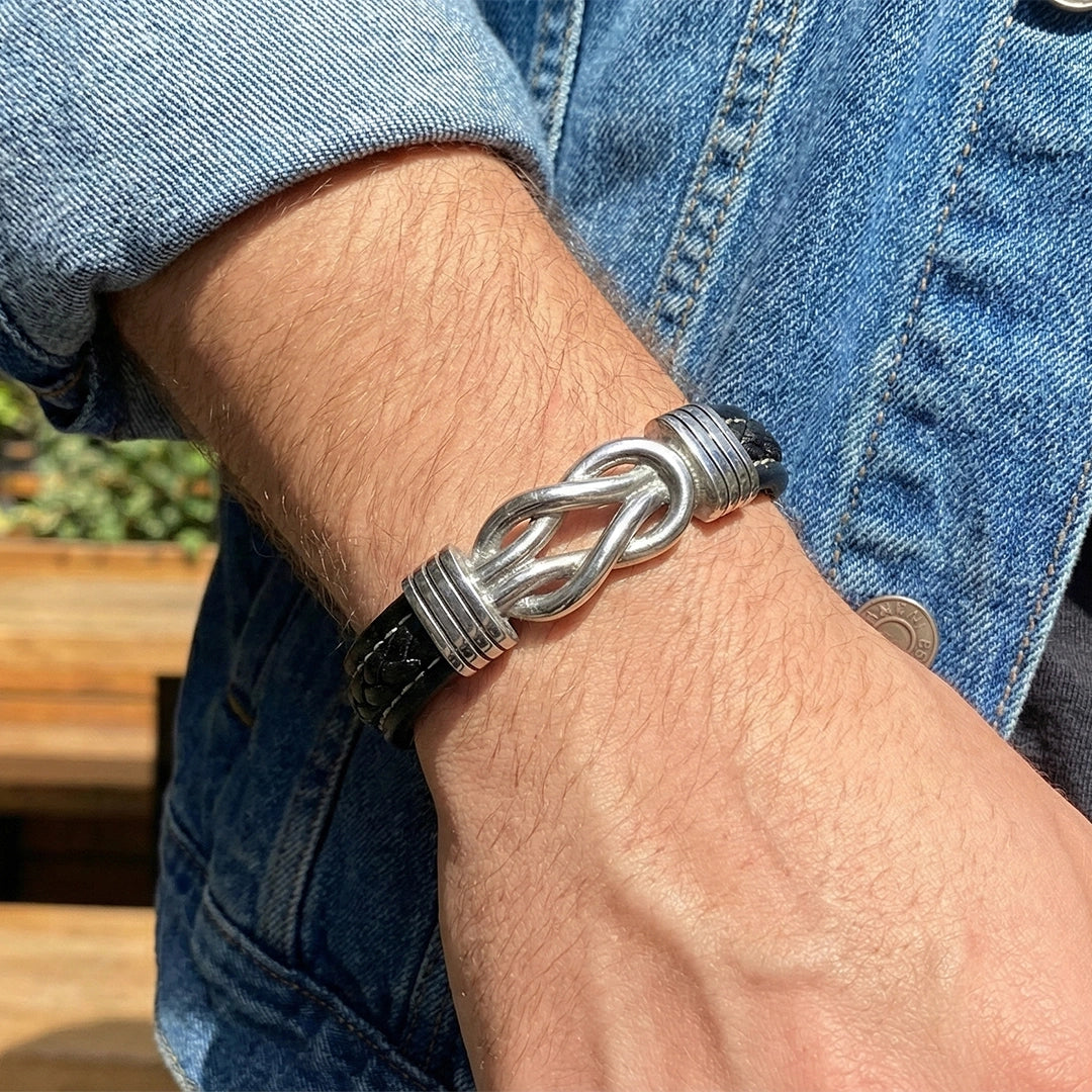 “A mi hijo” Pulsera Nudo Eterno