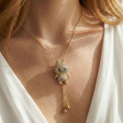 “A Mi Princesita” Collar Labubu Corazón