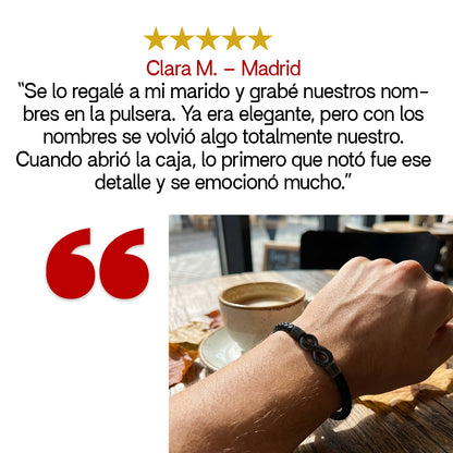 “Para Mi Hombre” Pulsera Infinito Eterno